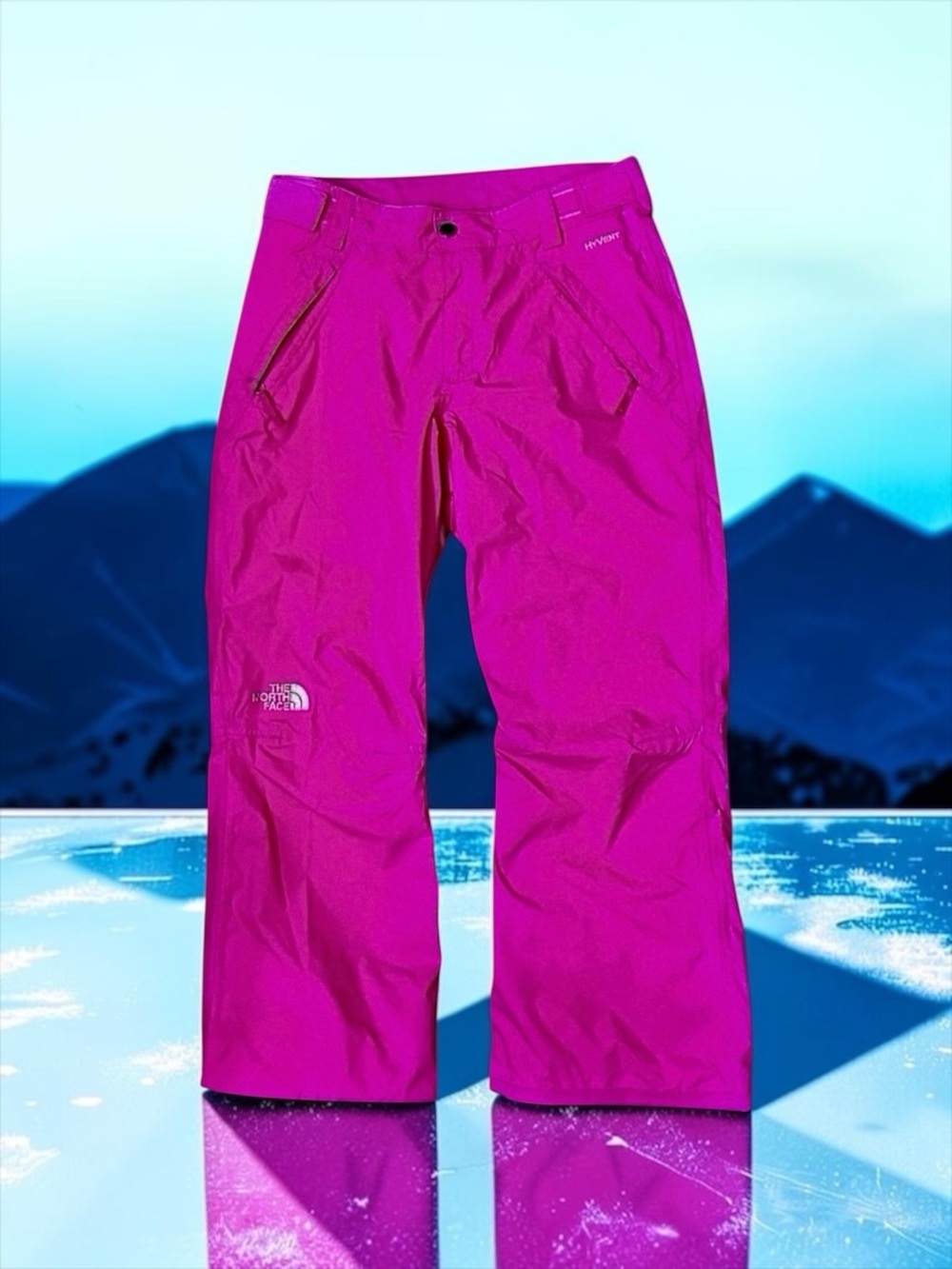 The North Face Girls HyVent Snow Pants ❄️ Bright Magenta Size L (14/16)